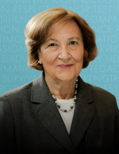 portrait of Holocaust Survivor Fritzie Fritzshall