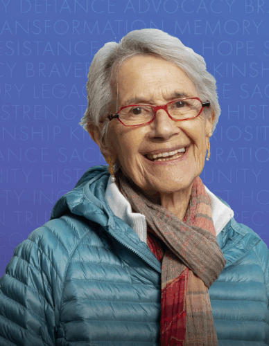 portrait of Holocaust Survivor Marion Deichmann